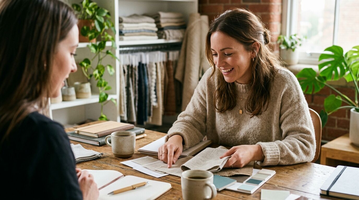 A small-business owner comparing Zendesk vs Intercom pricing at a laptop